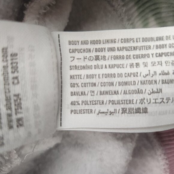 VTG Y2K Hollister Hoodie Sweatshirt Men Small Spellout Sleeve Pocket Skater Hood - Picture 9 of 12